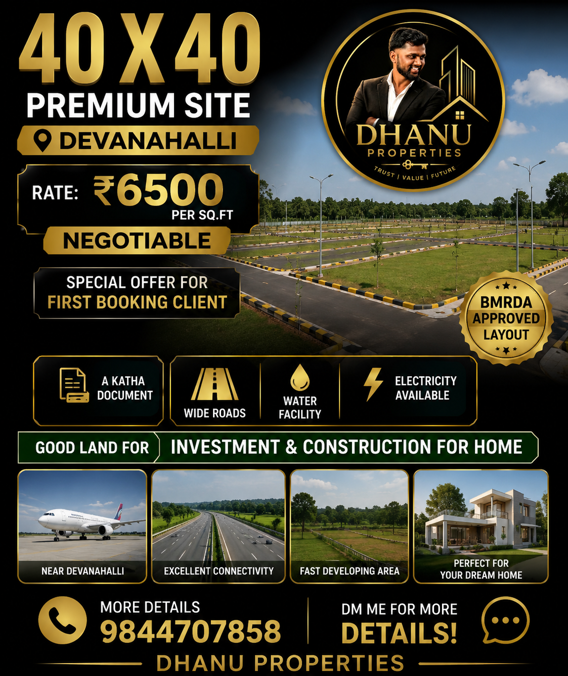 Premium Residential Site in Devanahalli